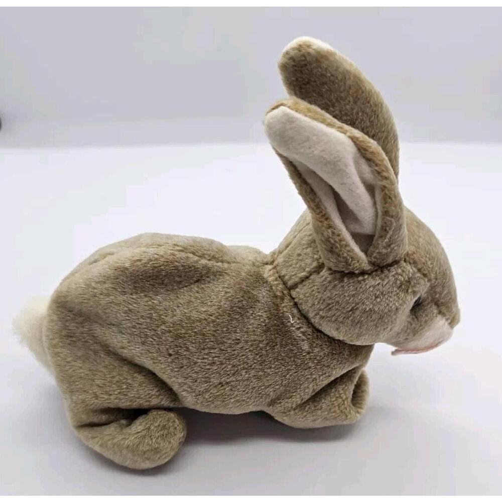 Ty Nibbly Bunny Rabbit Plush Beanie Babies Collection Stuffed Animal Tush Tag - Picture 7 of 9